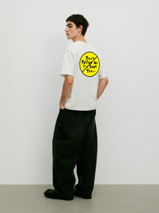 GrphX Oversized Cotton T-Shirt - LOST TOO Graphic Oversized Cotton Tee