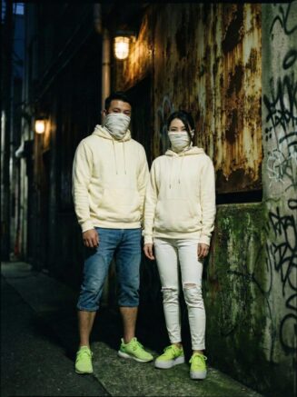 Premium 320 GSM Off-White Unisex Hoodie – Heavyweight Cotton | Streetwear Essentials