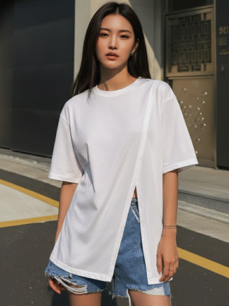 GrphX Asym Split Tee