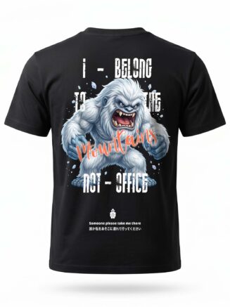 GRPHX “Mountain Mode” Graphic Oversized T-Shirt – Premium Cotton Streetwear